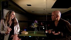 hillary scott takes anal in pantyhose from joey ray