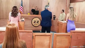 Naughty judge presides over tit-for-tat case