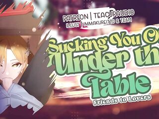 Sucking U Off Below the Table (F4M) (NSFW Audio Roleplay) (Banging in Public)