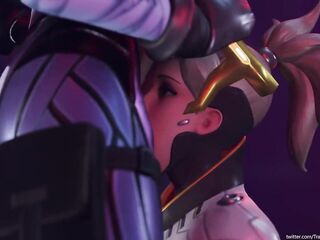 overwatch shemale hentai widow x lenience drilled by world's huge monster dick - femdom ❤︎ 60fps 01