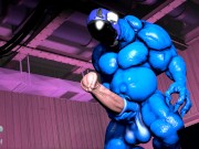 Veil New Character, Muscle Gut Fap Loop Animation