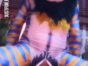 Hot gay liger scratching an itch,