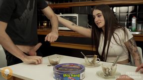 She Wants a Cock in Her Mouth and Another in Her Pussy