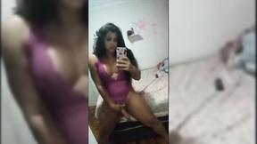 ”Young trannies doing their selfie thing with cellphones naked”