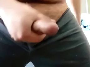 Fat Bear Jacks Off During a Massage