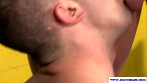 Ripped jock suckedoff good and hard