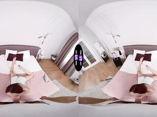 Horny Brunette Demands Fresh Cum From Shocked Guy - TmwVRnet