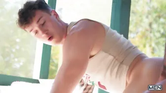Kenzo Alvarez and Finn August in Hardcore Anal Fuck at Camp