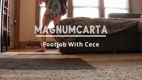 "Footjob With Cece"- Full video
