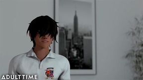 ADULT TIME Hentai Sex School Step Sibling Rivalry