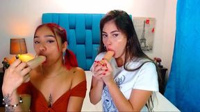 Alejandra Desire & Naty Sweett Private Show