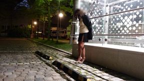 I'm peeing in my secretaries' outfit