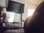 After photo shoot took care of his hard on 😋