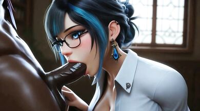 3D Hentai Sluts Gagging On Thick Loads While Tight Holes Stretch Wide Open