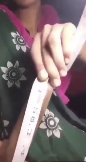 Desi Dildo in Pussy