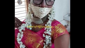 Indian crossdresser model Lara D'_Souza saree video3