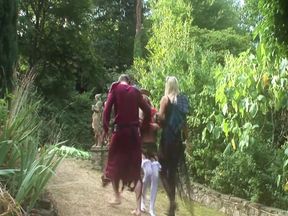 Tight Cunts Fucked Scene-4_two Blonde Babes Get Three Cocks Pounded at Once in the Woods