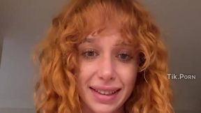 Video uploaded by @GingerChloe @Bouncing Boobs and #Natural Big Tits #Nude #Redhead Porn #Solo porno porn video | Tik.Porn