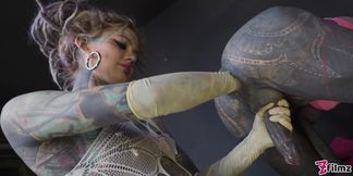 Trans Lily Lu likes to be a good sissy for Anuskatzz