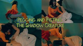 Scooby Doo Velma defeats a Shadow Creature with Pegging and Fisting