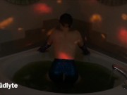 Trans merman slideshow and twerk