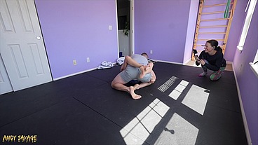 Private Jiu Jitsu Lessons turn into FUCK SESSION