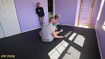 Private Jiu Jitsu Lessons turn into FUCK SESSION