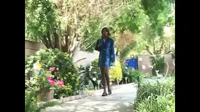 Lesbian Sluts Sharing Strap on Dildos in Bed