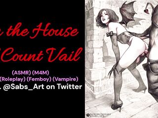 In the Abode of Count Vail (ASMR) (M4M) (Femboy) (Vampire)