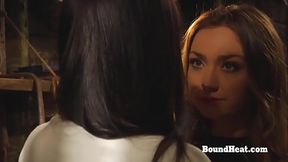 Horny Lesbian Madame Masturbating And Orgasming Hard