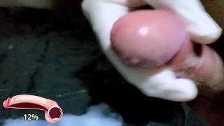 Cum Meter 15, Cum 3 times til sperm are empty, Slow motion