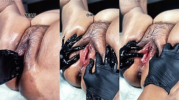 CAN YOU FILL UP THIS BIG HOLE CUNT PIG? I’D LIKE TO FEEL YOU TRY.