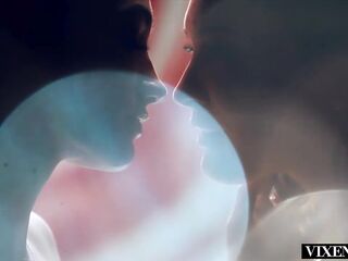 VIXENPLUS Beautiful BFF's share Rigid Rod