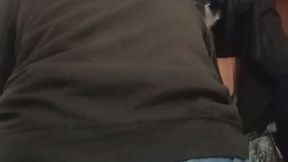 Your Mistress Ass Sitting on A Tiny Slave