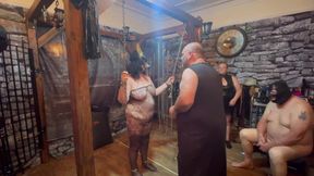 Part 1:- Lanista Bear takes Zar his female submissive in the dungeon for the first time.