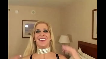 ANGELIQUE MORGAN Sexy French Big Tits Blonde Huge Cock POV Blowjob and Huge Cum Facial