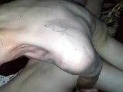 Top cums inside warns bottom...."here i cum"