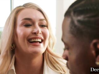 Deeper. Beautiful Blond Natalia Starr Rides His Monster BBC All Day