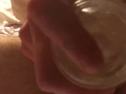 jock twink making good use of flashlight fleshjack fuck
