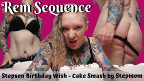Stepson Birthday Wish - Cake Smash by Stepmom starring Big Ass MILF Rem Sequence