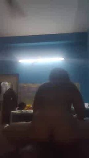 Telugu lady cowboy riding