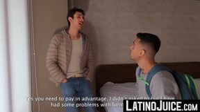 Horny Enrique Mudu grabs my butt and shoved his huge boner in it