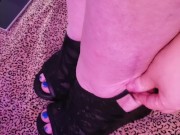 Foot fetish custom video for bday fan
