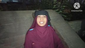 Muslim Unusual Grill with Stepsister-in-law Full Face Full with Stepbrother-in-law