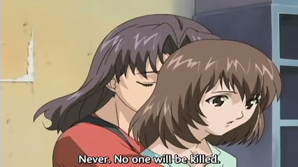 Dark Shell 1 - Soldier Takes A Dirty Hentai Teen To The Bathroom To Fuck Her Virgin Pussy
