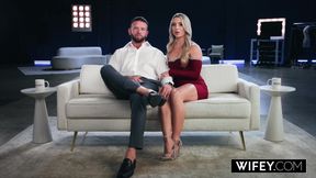 WIFEY Cock-Thirsty Hotwife Tiffani Time Gets Double Teamed By Two Massive BBCs