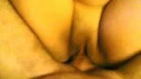 Obese brunetet mon moans while getting her shaved pussy banged