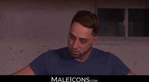 MaleIcons.com - Andrew's longing for a big dude's cock fulfilled in a wild fuck