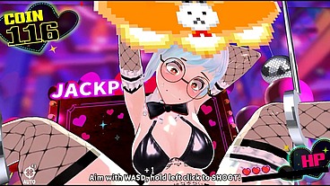 Coin Pussy [ HARDCORE Hentai Game ] Ep.1 LOST her VIRGINITY live with STRANGERS in a ALL NIGHT CREAMPIE PREGNANCY CHALLENGE !