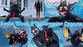 Scuba Wank & Underwater Orgasm - AVI